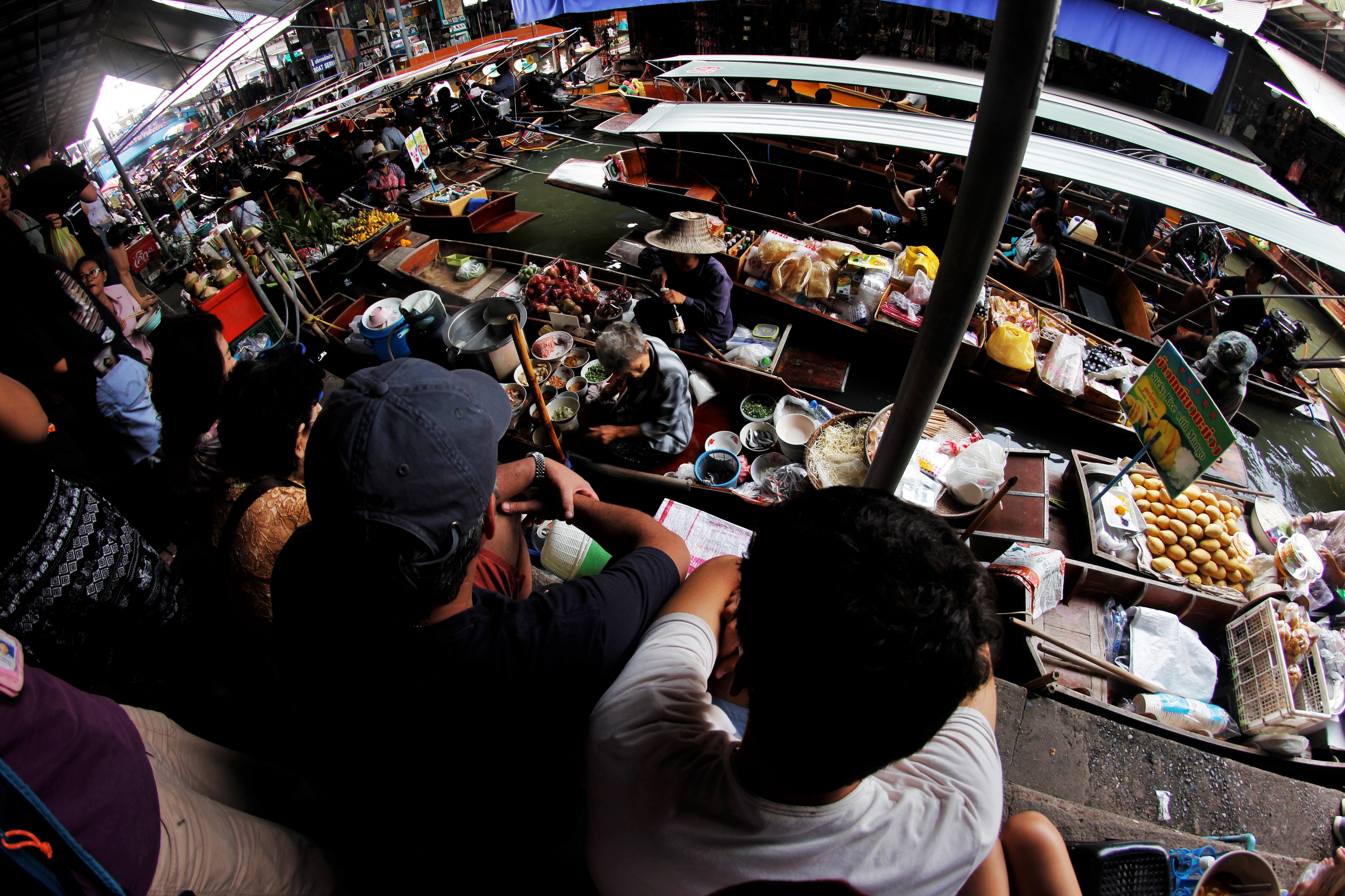 Mercado flotante de Bangkok